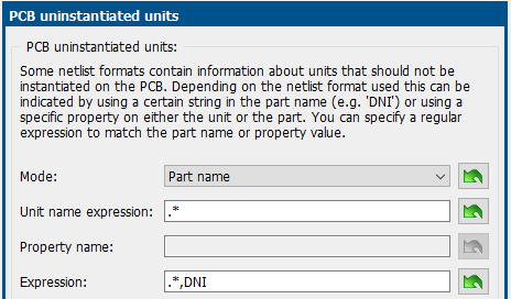 Un-instantiated unit description