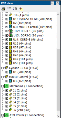 BoardTrace PCB view