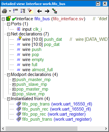 SystemVerilog interface