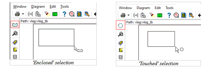 Diagram selection