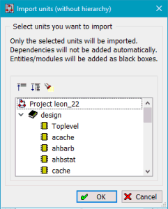 Black-box importing