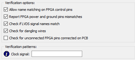 Project properties, Verify PCB page